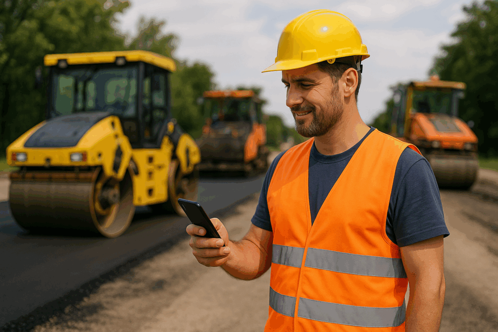 App für Straßenbauer