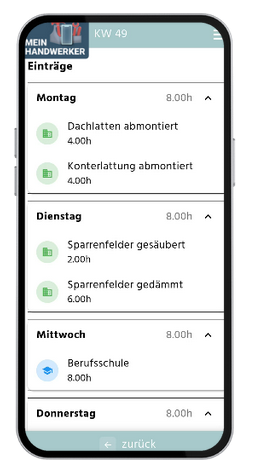 Digitales Berichtsheft 